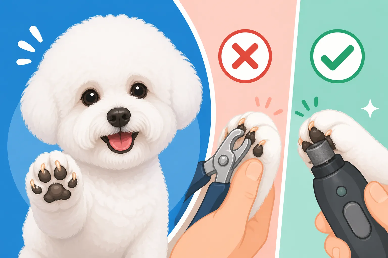 Whether a Bichon Frise Needs a Nail Grinder