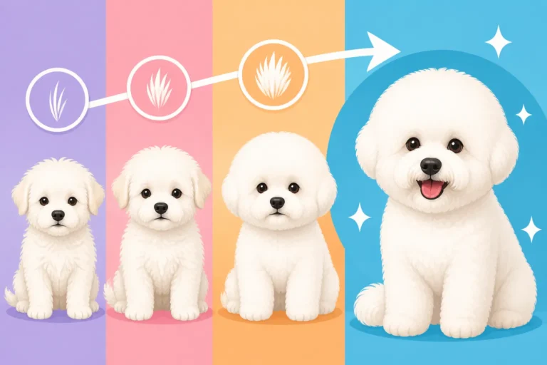 The Months a Bichon Frise Puppy Coat Changes