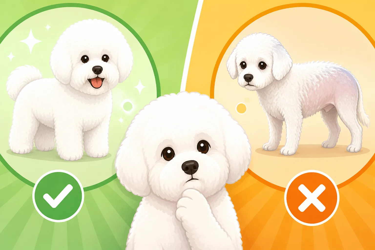 Whether an Old Bichon Frise's Coat Thins